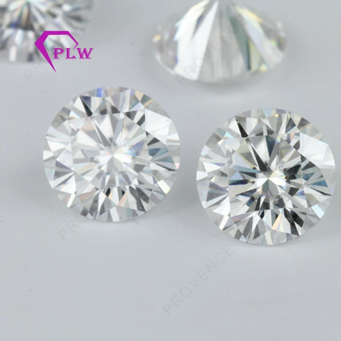 

1 carat 6.5mm DEF color VVS 8 hearts & 8arrows fancy cutting Cheap Wholesale Synthetic Moissanite stones
