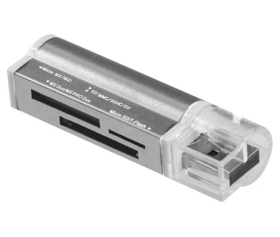 
Metal Shell Stable High Speed USB MS PRO Duo Card Reader 
