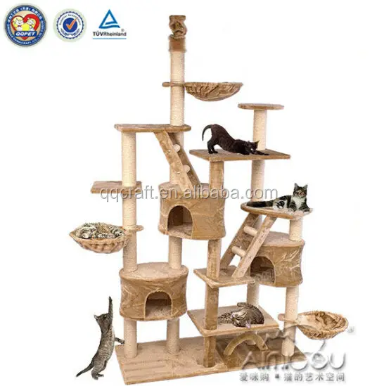 Tianqquan Arbre A Chat En Feuille De Bananier De Luxe Rayee Et Haut Chat Buy Arbre A Chat Haut Griffure D Arbre A Chat Arbre A Chat Feuille De Banane Product On Alibaba Com