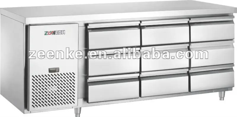 4 Drawers Freezer Undercounter Freezer Workbench Table Buy