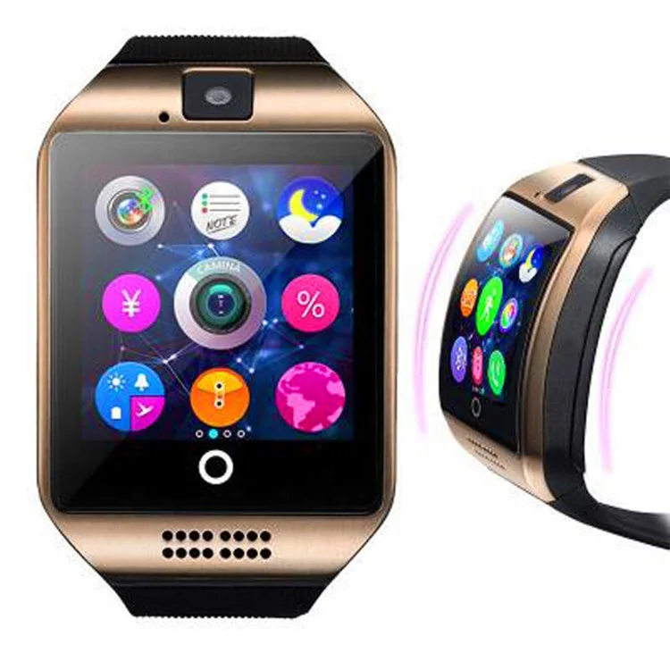 

Q18 Wrist Android Smart wrist Watch Phone OEM Sport fitness Watch for iphone