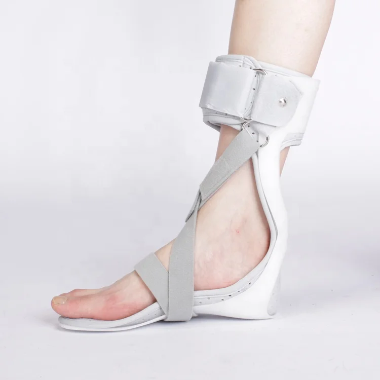 

AFO Ankle Foot Drop Brace Orthosis Orthopedic Shoe Foot Supporting Feet Stroke Hemiplegia Rehabilitation, White