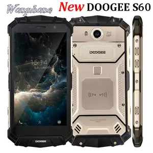 Wholesale Rugged smartphone DOOGEE S60 5.2'' FHD OctaCore 6GB 64GB android 7 mobile phone NFC accept wireless charger