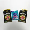 Child Proof Zip Lock Mylar Bags Weed Plastic Packaging Bag For Edibles Gummy Bears Candy small zipper foil mylar cookies