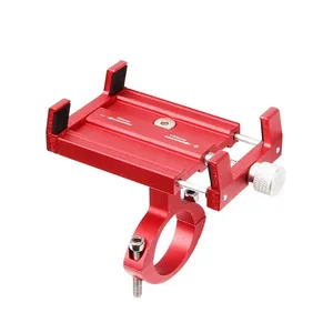 Flexible Aluminium Bicycle Phone Holder 3.5 6.2 Inch Devices
