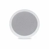 White ticket in wall in ceiling speaker with pivoting tweeter 8 Inch in ceiling