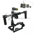 3 Axis DSLR Brushless Handheld 3K Carbon Fiber Camera Gimbal with 8bit AlexMos Controller Motor for