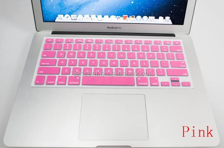 Edition-Golden Pink Laptop Keyboard Protective Film Waterproof for MacBook air 13 inch Notebook Keyboard Cover U.S 