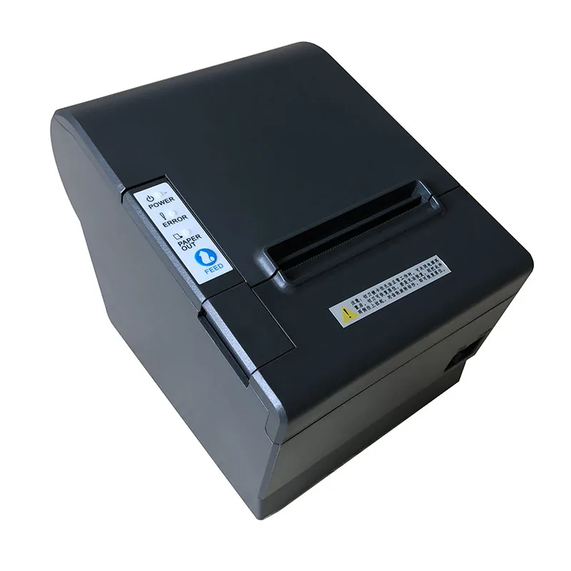 

3inch 80mm Cheap USB SERIAL LAN Mini desk Thermal receipt printer TCK80 Xiamen POS80, Gray