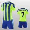 Custom OEM Cheap Original Football Training Green Soccer Uniform Wear Jerseys Top Quality Soccer Jersey Set