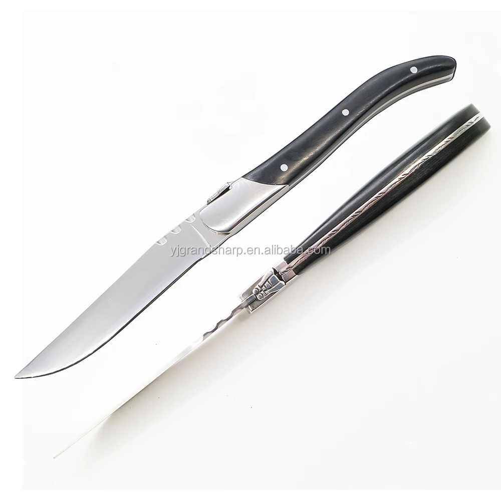 Serrated Laguiole Steak Knife With Wood Handle Bee Knife Steak Knife
