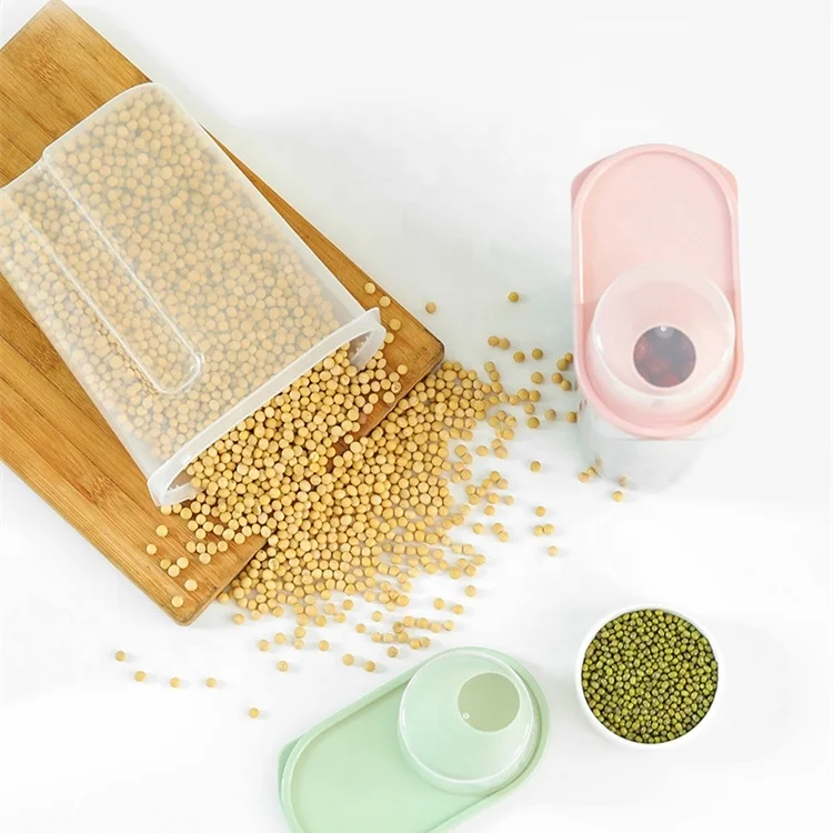 

Wholesale plastic moisture-proof sealed food and grain storage box Cereal Grain Bean Rice Storage Container Box