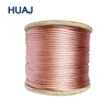 Factory Super Flexible Electrical Stranded Braided Bare Copper Wire