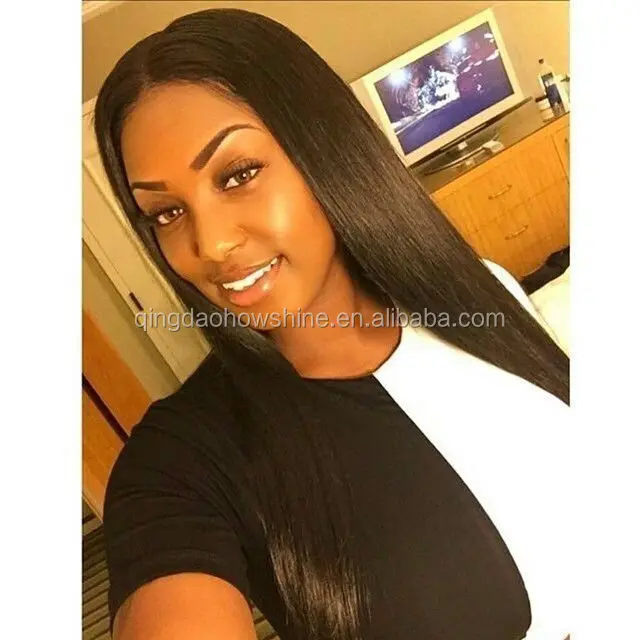 

Top Beauty Fashion Brazilian Mink Virgin Human Hair Wig For Black Women