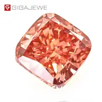 

GIGAJEWE diamond cvd hpht Pink polished diamonds lab grown round cushion brilliant cut man made Diamond
