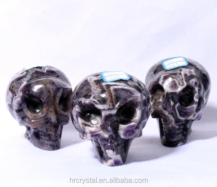 chevron amethyst skull 7