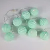 Evermore Chinese Lantern Turquoise Fancy String Lights for Christmas