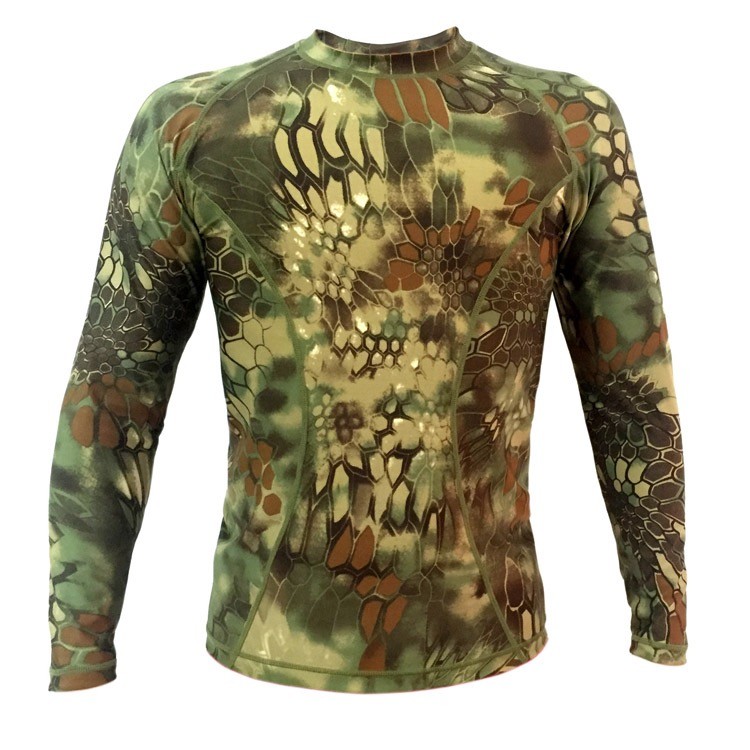 Oem Polyester Dry Fit Desert Camo Combat Shirt Fishing Camo T Shirt