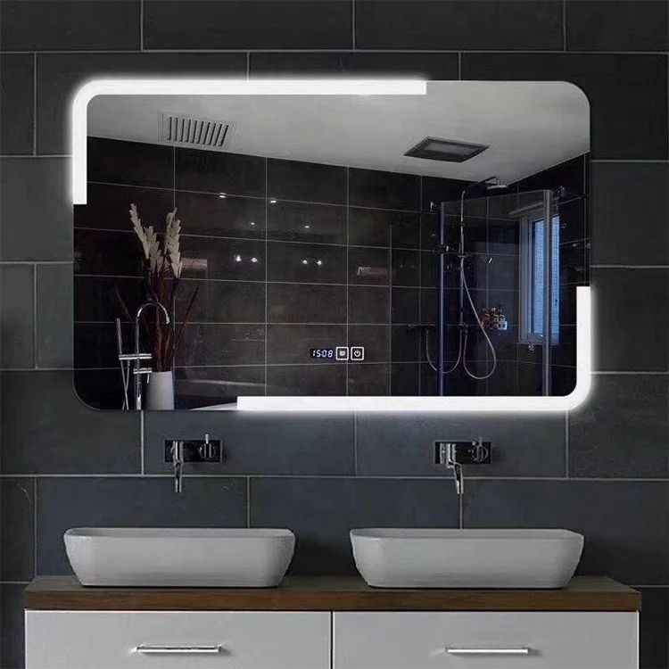 Feature Illuminated Hotel Smart Led Mirror Light Bathroom
