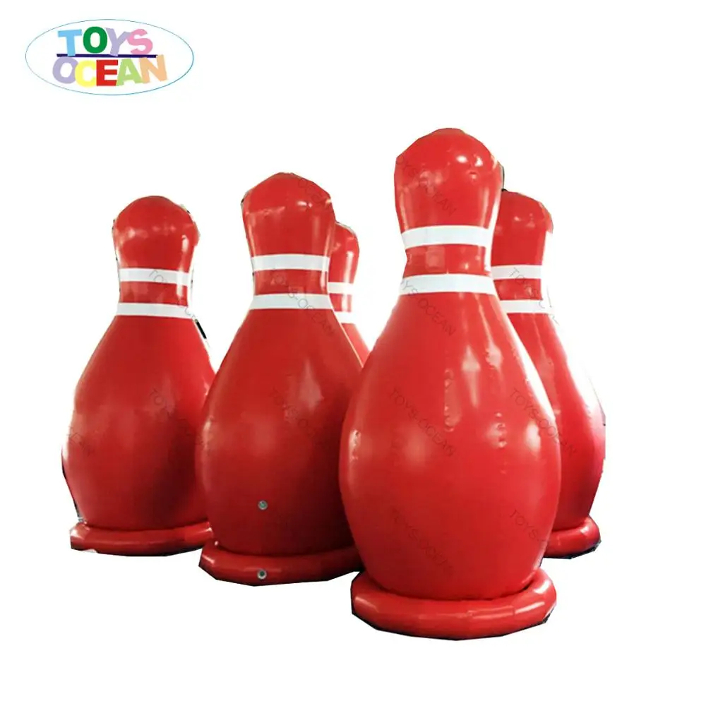 large outdoor bowling set