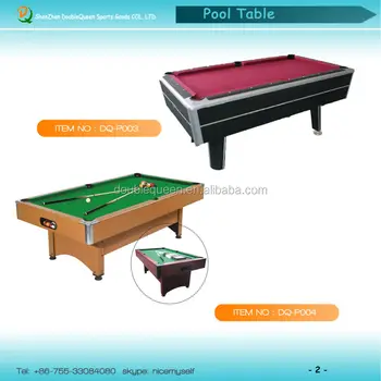 pool 8ft 9ft 7ft table larger