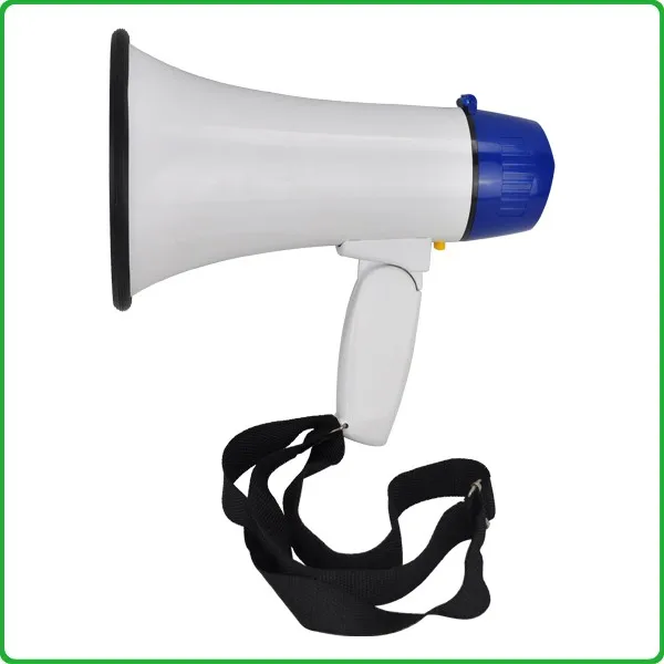Sl8010 Megaphone With Detachable Microphone,Siren,Adjustable Volume And