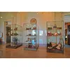 Factory sale museum showcase with glass shelves and large display space