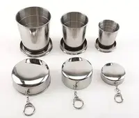 

Fashional and traveling stainless steel water cup/folding cup