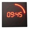 Decorative Design Digital Time Elapse Clock Each Second Adds 1 LED Dot Super Bright LED Dot LED Wall Clock