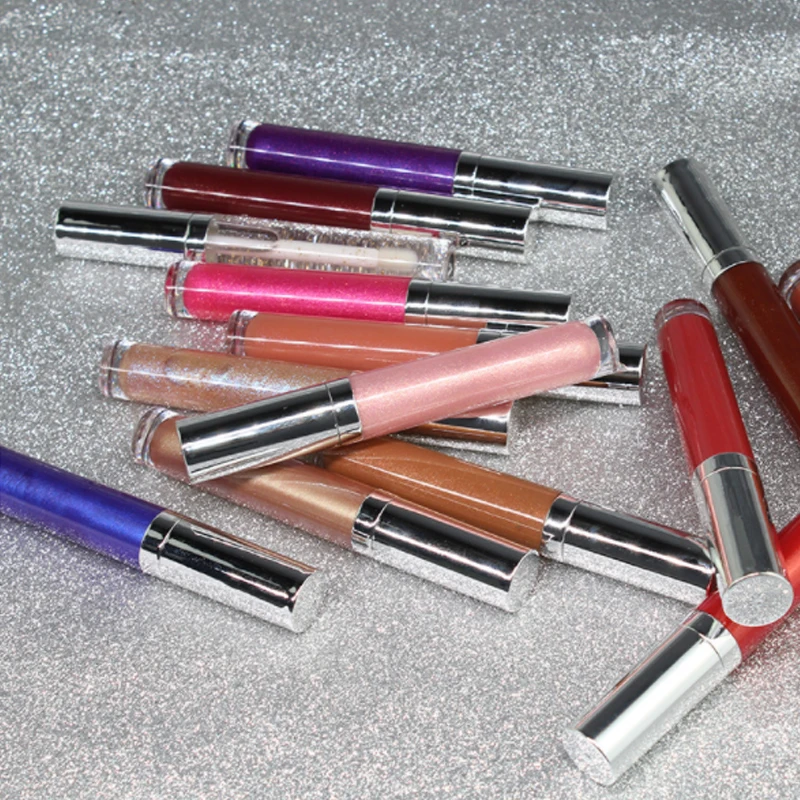 

Cosmetic wholesale 15 colorful lipgloss private label liquid lip gloss