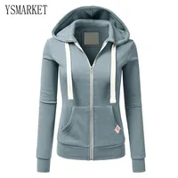 

Women Winter Coat Fashion Zip Cardigan Hoodies Sweatshirts Casual Long Sleeve Pockets Gym Sports Jacket Coats E80090