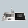 flat glass cover plate for honme use dish washer with printing, tempered glass
