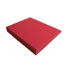 High quality A5 A4 size pipe post cloth fabric ring binder digital printing services