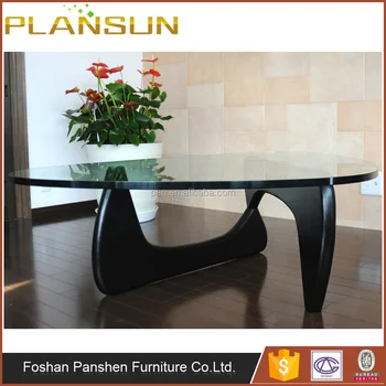 Living Room Furniture Black Wood Base Montecito Triangle Glass Top Coffee Table Buy Triangle Glass Top Coffee Table Montecito Triangle Coffee