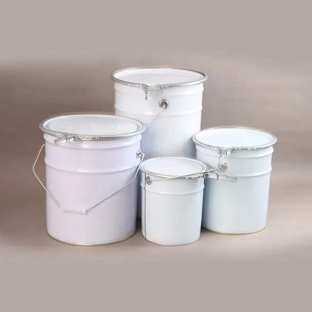 Download 5l 10l 15l 20l Metal Bucket Paint Ink Pail With Lever Lock Ring And Handle - Buy High Quality 5l ...