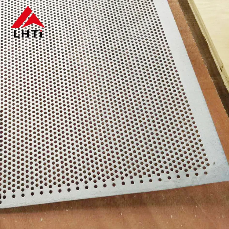 1mm Thickness Titanium Perforated Plate Sheet Price with Hole