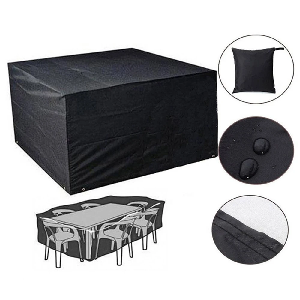 

Z220 Oxford Cloth Cover Outdoor Barbecue Cover Waterproof UV Garden Dust Furniture Cover