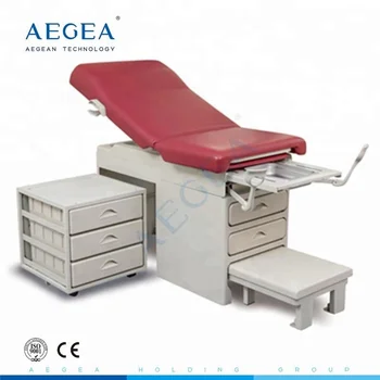 Ag S108 Gynecology Department Medical Treatment Room Furniture Bed Patient Exam Table For Sales With Cabinet Buy Patient Exam Table Gynecological