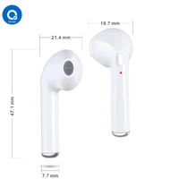 

2017 New design portable mini earpod for iphone 7 Wireless earphone for iphone x