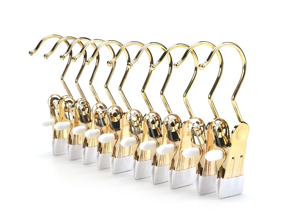 
MF021 G custom high quality gold metal coat hangers for clothes 