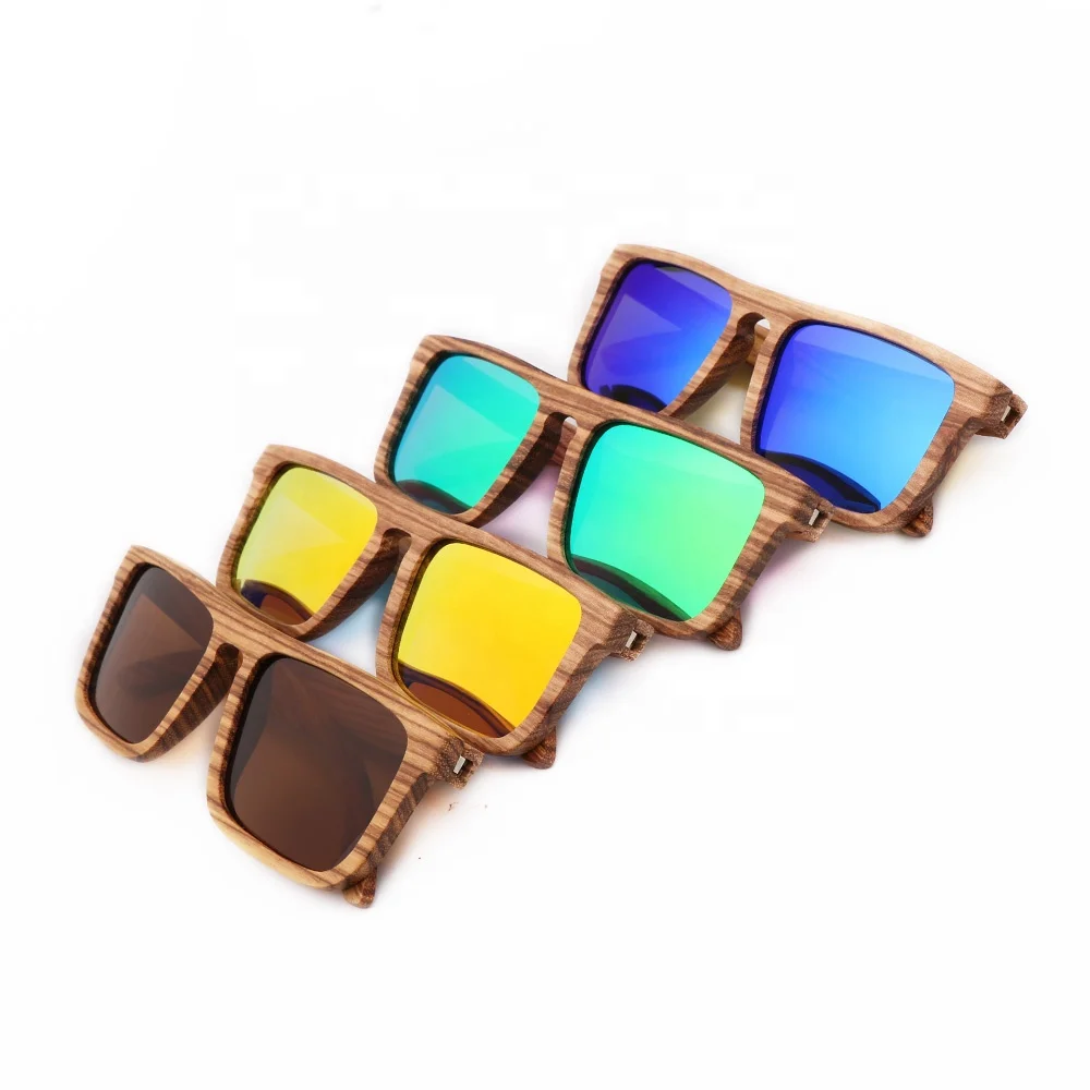 

Wholesale Custom Logo Wood Square Polarized Sunglasses Bamboo Sunglasses