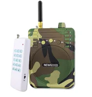 

Remote Control Wireless Bird Caller Outdoor Camouflage Hunting Trap Portable Amplifier Speaker with FM Radio U disk Audio Player