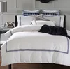 China supplier Queen Size proof Embroidery Hotel Bedsheet Sets