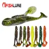 custom soft plastic bait bag for fish worm plastic frog fish lure 105mm 15g frog lure fish