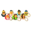 keychain duck Professional mini rubber duck keyring