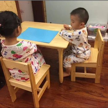wooden table chair for toddlers