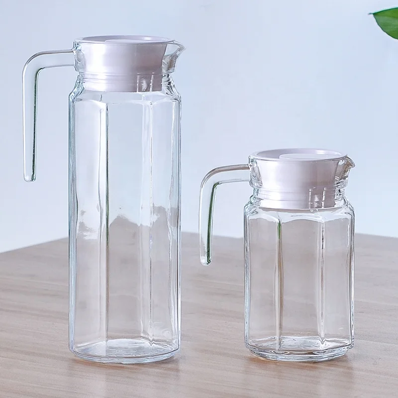 Octagon 1l Square Glass Jug Machine Made Cold Water Glass Pitcher Buy Cheap Glass Pitcher,Oil
