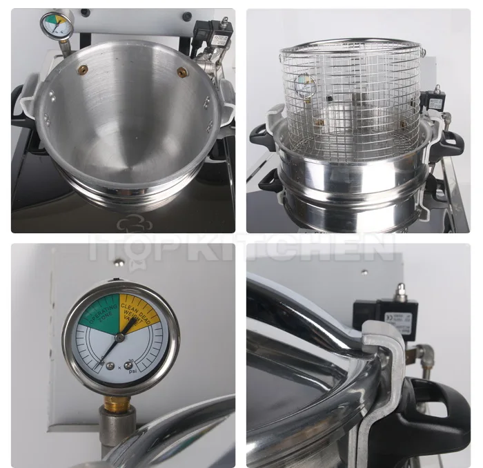 MDXZ-16 Table top pressure fryer