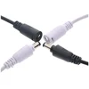Led ceiling lamp driver cable socket jack 15cm length male to female plug wire DC power cord connector with lock tips