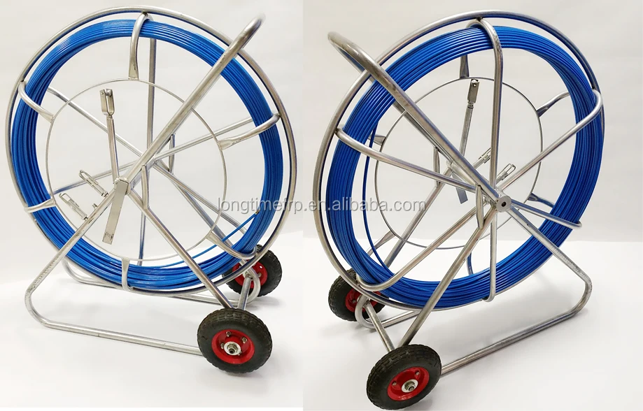 200m 400m Frp Fiber Snake Duct Rodders Fiberglass Cable Pulling Rod